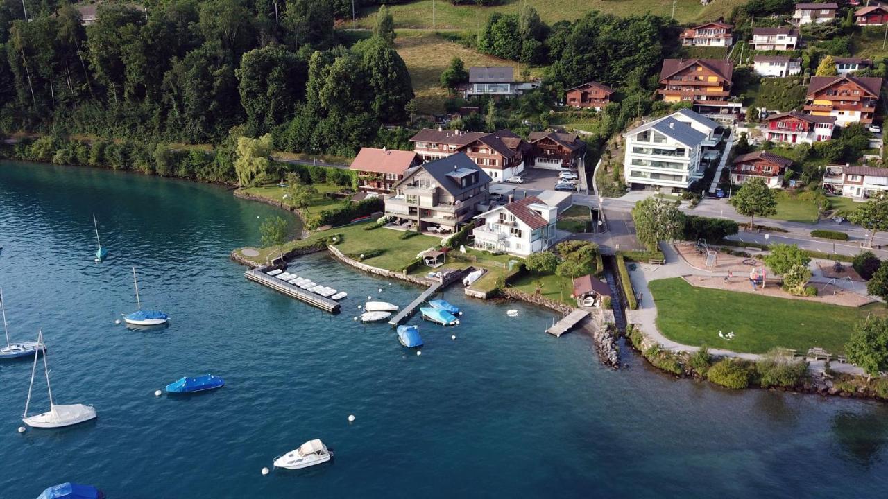 Nautica Appartement Faulensee Buitenkant foto